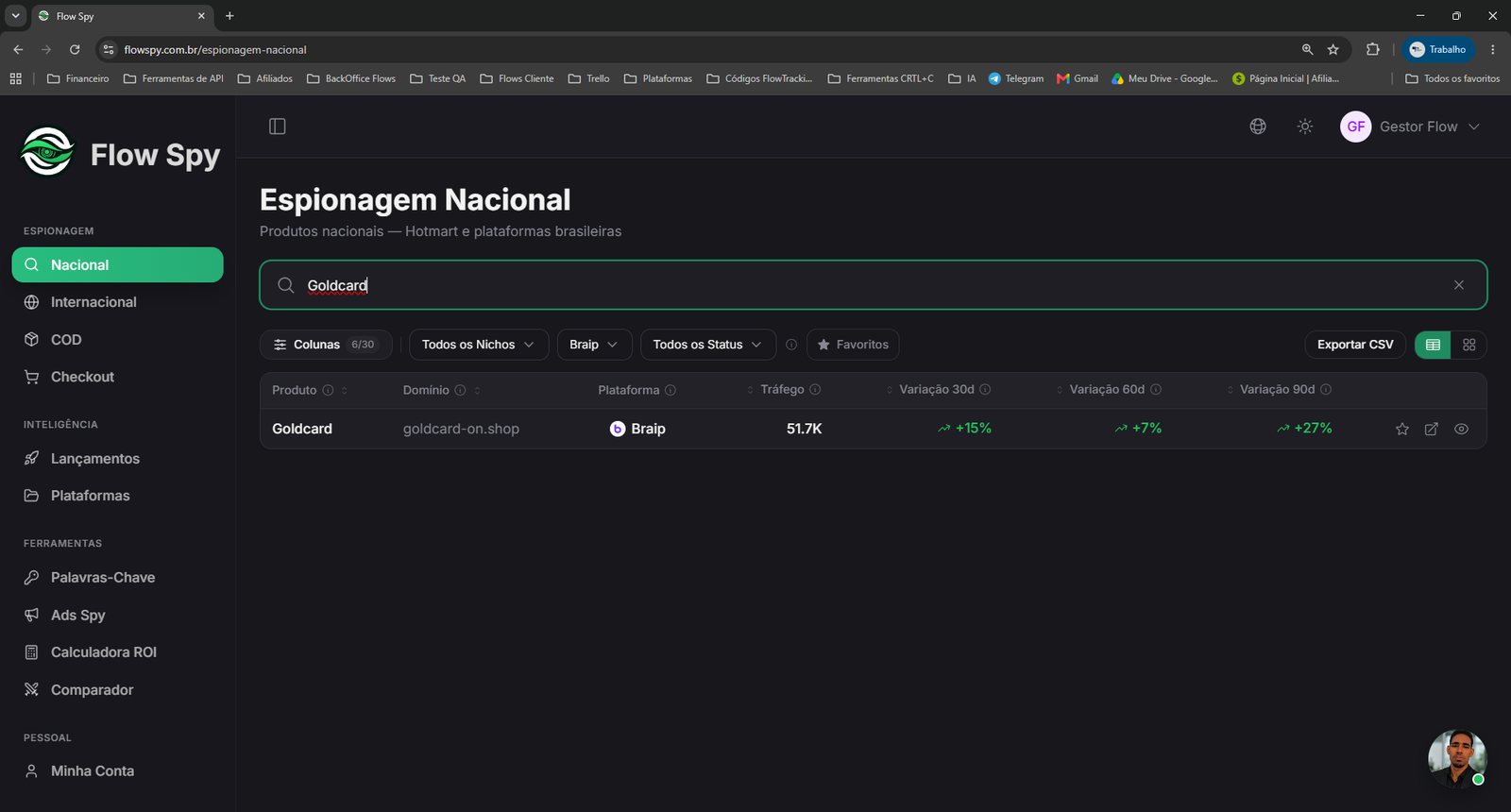 Pesquisa de Produtos BR 2
